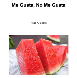 me gusta, no me gusta tarheel book cover (image of watermelon)