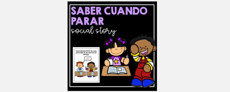 a book titled "saber cuando parar"