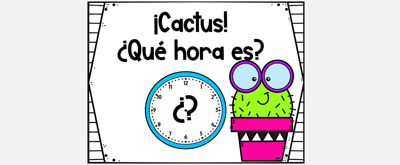 a drawing of a cactus with the label "what time is it"