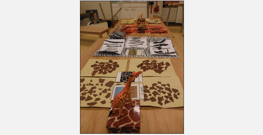 crafts for making a giraffe